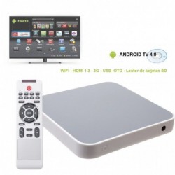 Smart Box Android TV-Blanco