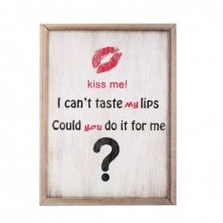 Cuadro Impreso KISS ME 40x30-