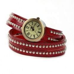 Reloj pulsera RED LEATHER-