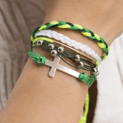 Pack pulseras CRUX en verde-