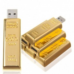 Memoria Gold USB 64GB-Oro