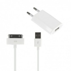 Cargador USB iPad-Blanco